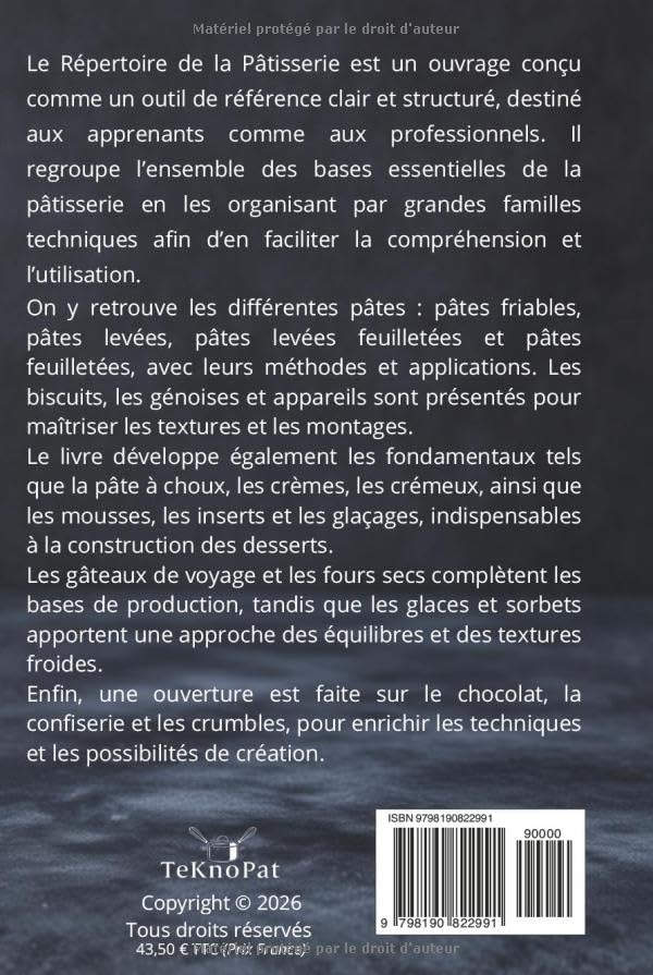Le Grand répertoire de la Pâtisserie