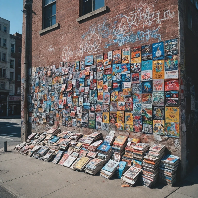 Plongée dans l'univers des livres sur le street art