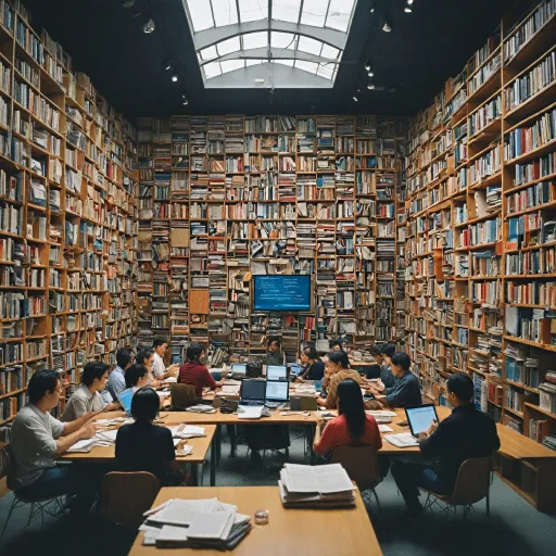 L'essor des encyclopédies collaboratives en ligne : un tournant pour l'industrie du livre