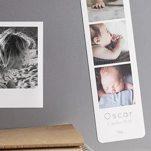 Amoureux du livre : pensez à l’effet souvenir des faire-part naissance marque-page pour vos proches