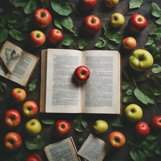 L’histoire fascinante de la pomme à travers la littérature