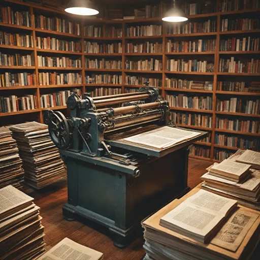 Comprendre le rôle de la presse gravure dans l’industrie du livre