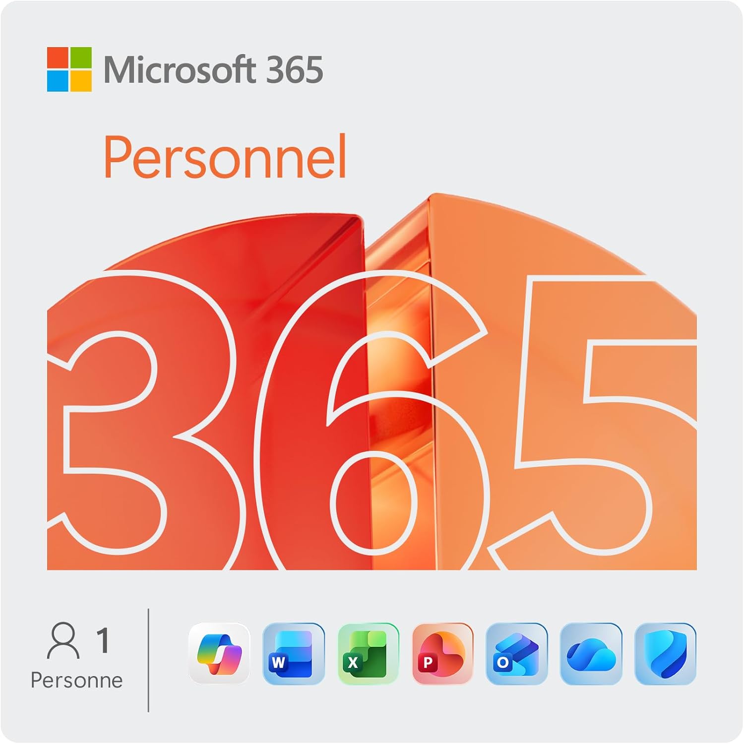 365 Personnel - 12 mois - 1 utilisateur - Applications Office avec IA - 1To de Stockage Onedrive - Abonnement Amazon avec renouvellement automatique Personnel (1 utilisateur) 12 Mois Renouvellement automatique