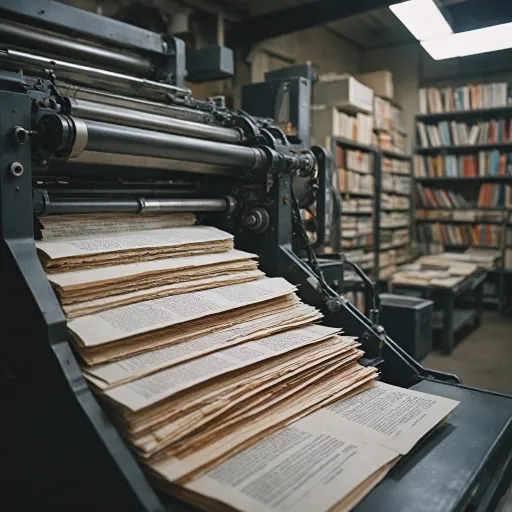 Le papier offset : un choix essentiel pour l’édition de livres