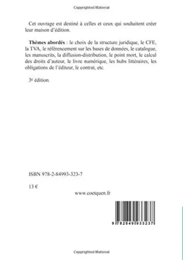 Créer une maison d'édition