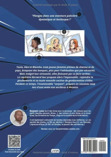 Les 3 gendarmettes: Bandes dessinées d'aventure policière