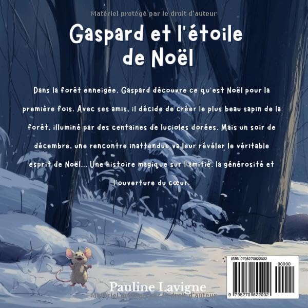Gaspard et l'étoile de Noël: Un conte de Noël sur l'amitié et la générosité