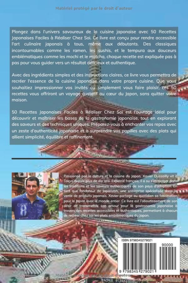 50 Recettes Japonaises : Simples, Authentiques et Faciles à Faire Chez Soi