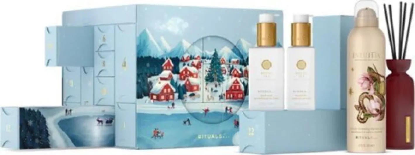 Rituals Advent Calendar 2025 – The Ritual of Advent Deluxe – Calendrier de l’Avent Deluxe Beauté & Soins – Coffret Cadeau Luxe avec Produits Rituals