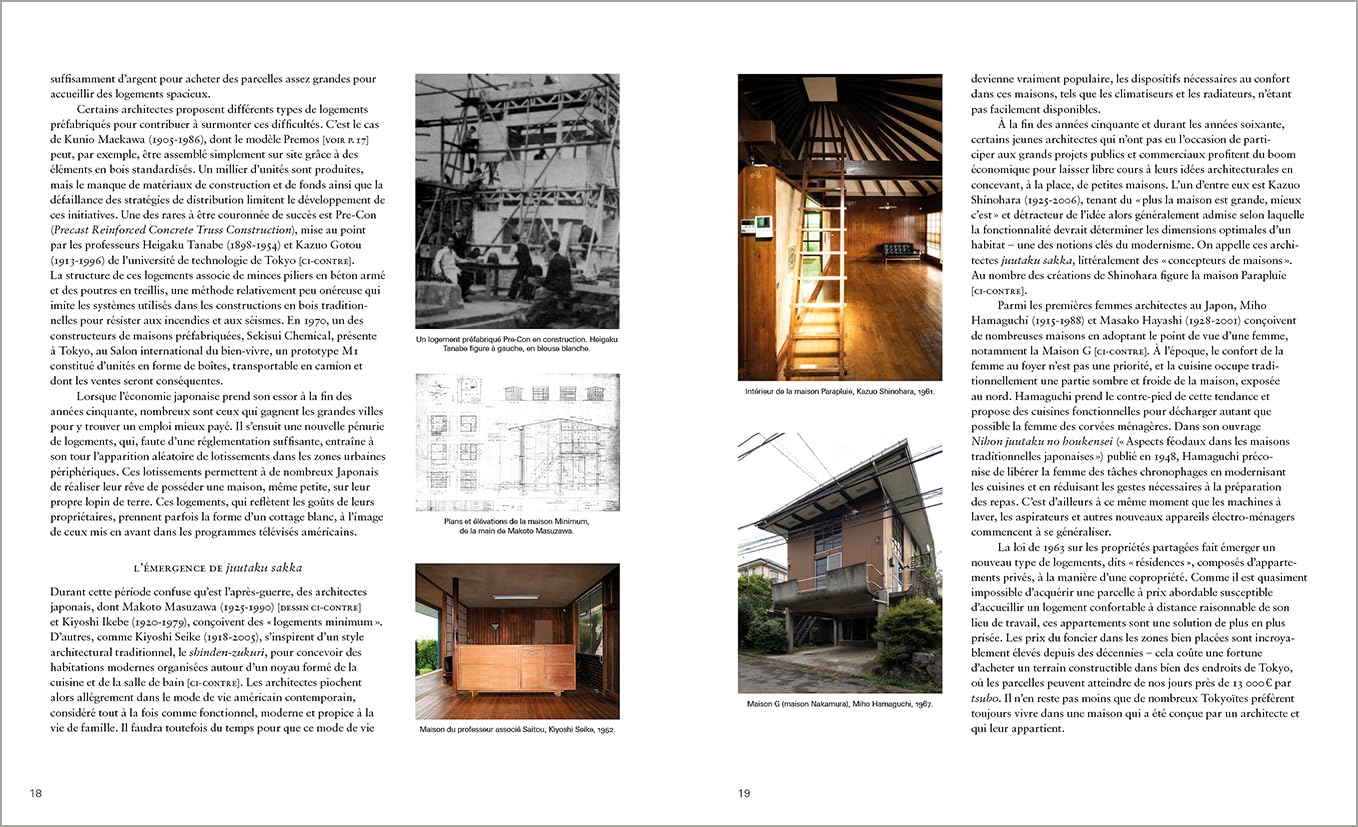La maison japonaise depuis 1945: Avec 544 illustrations
