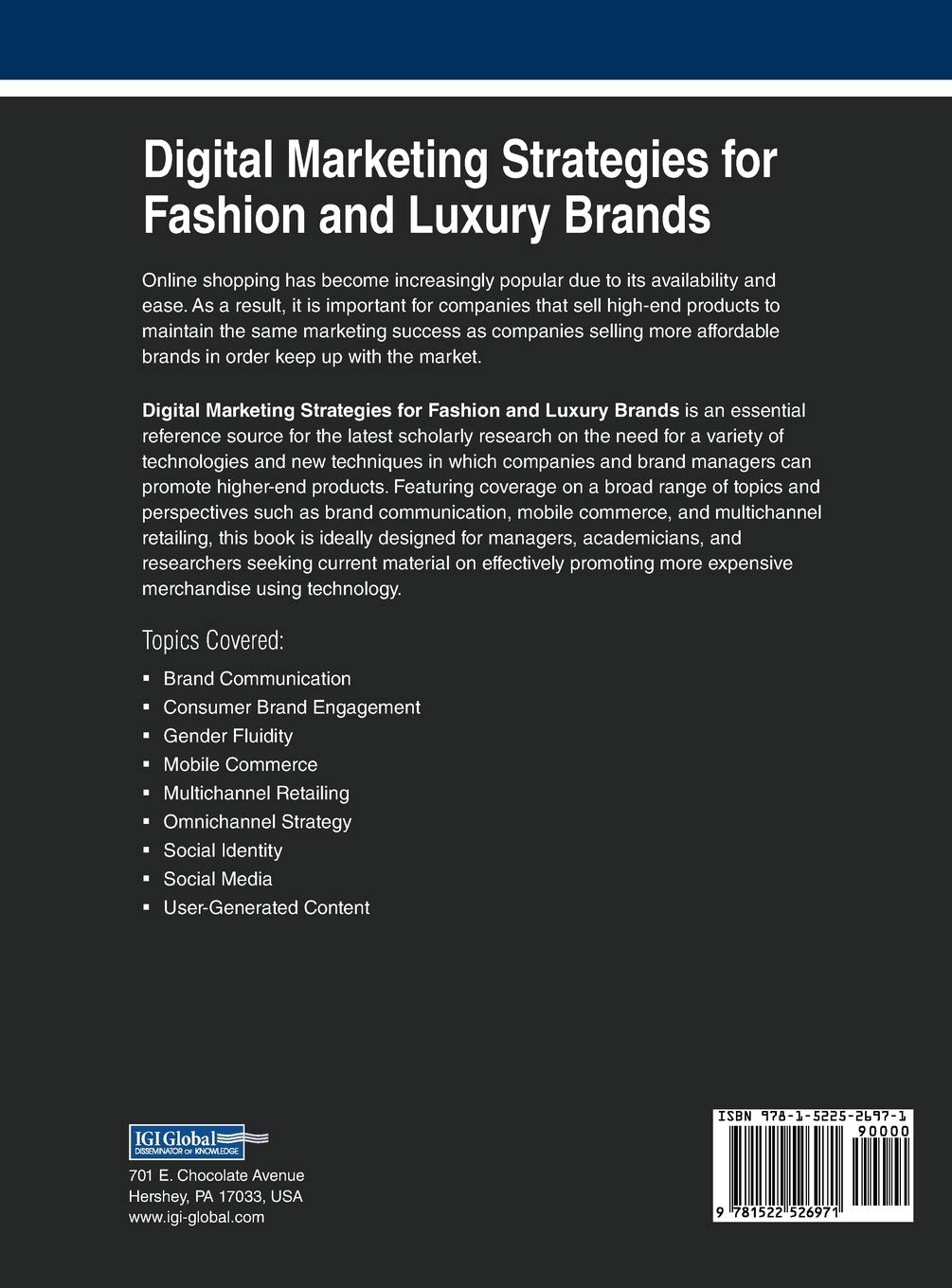 Digital Marketing Strategies for Fashion and Luxury Brands