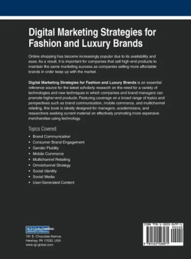Digital Marketing Strategies for Fashion and Luxury Brands