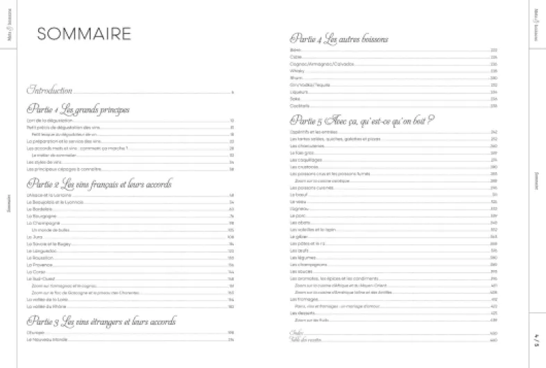 Encyclopédie Hachette des accords mets et boissons