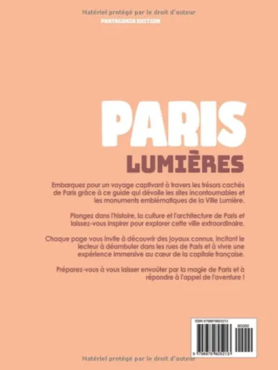 Paris Lumières: Beau livre de décoration français design à poser