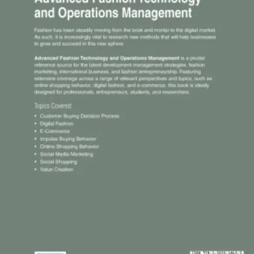 Test Advanced Fashion Technology and Operations Management : le bouquin sérieux pour comprendre l’envers du décor
