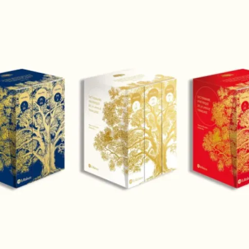 Test Dictionnaire historique de la langue française (coffret compact 3 volumes) : la grosse brique rouge pour fouiller les mots