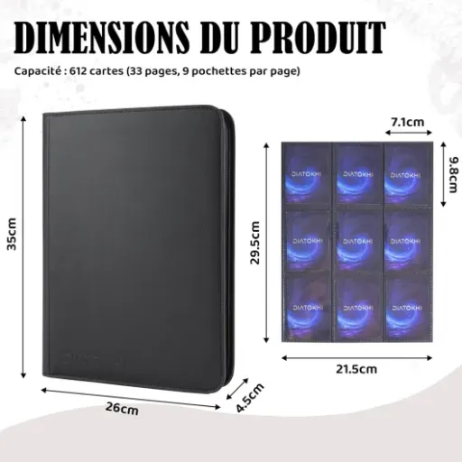 Test classeur DIATOKHI CB612 : gros stockage de cartes, simple et efficace