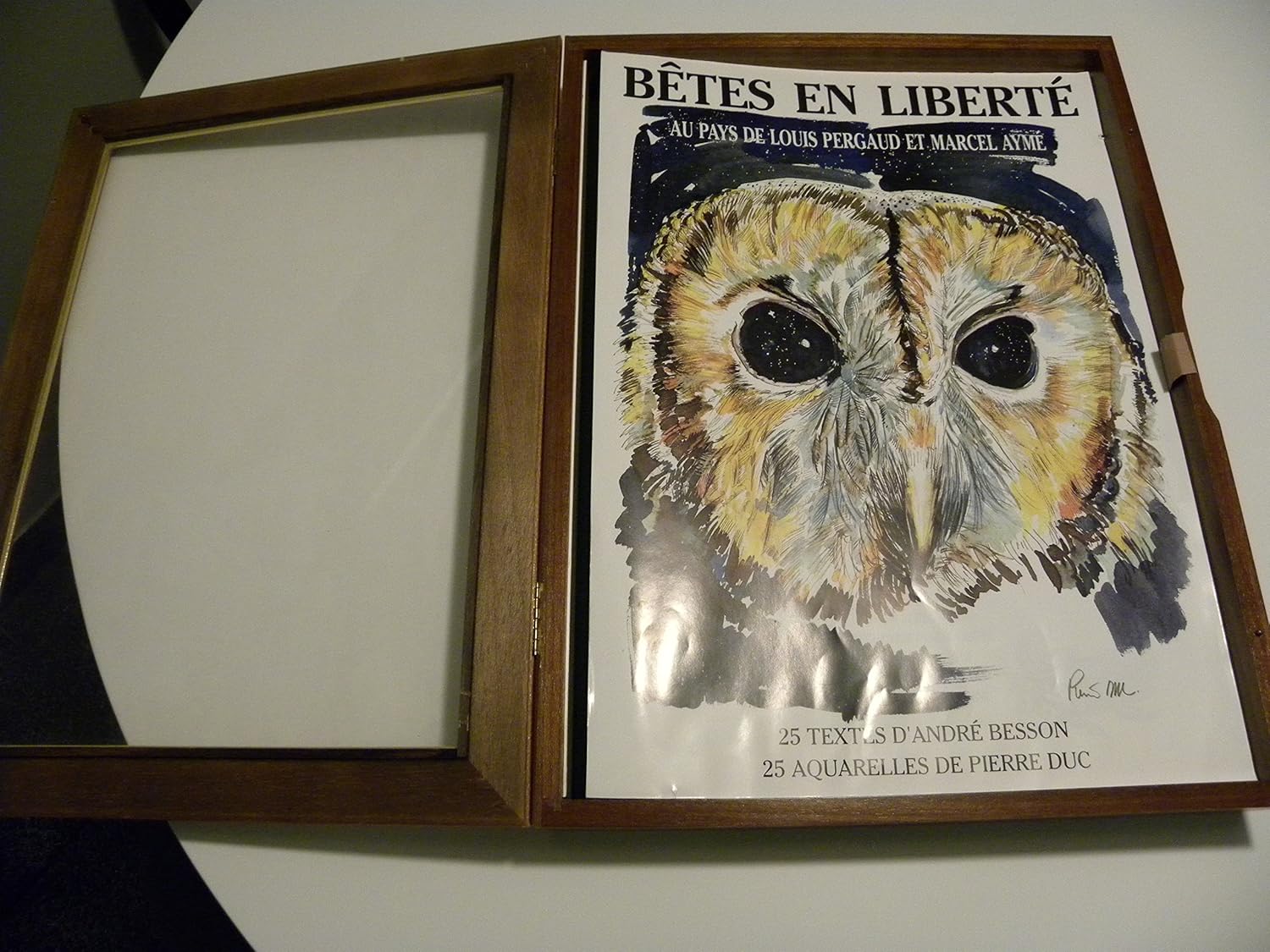 Livres-coffrets d'art Betes en liberté au pays de Louis Pergaud et Marcel Ayme