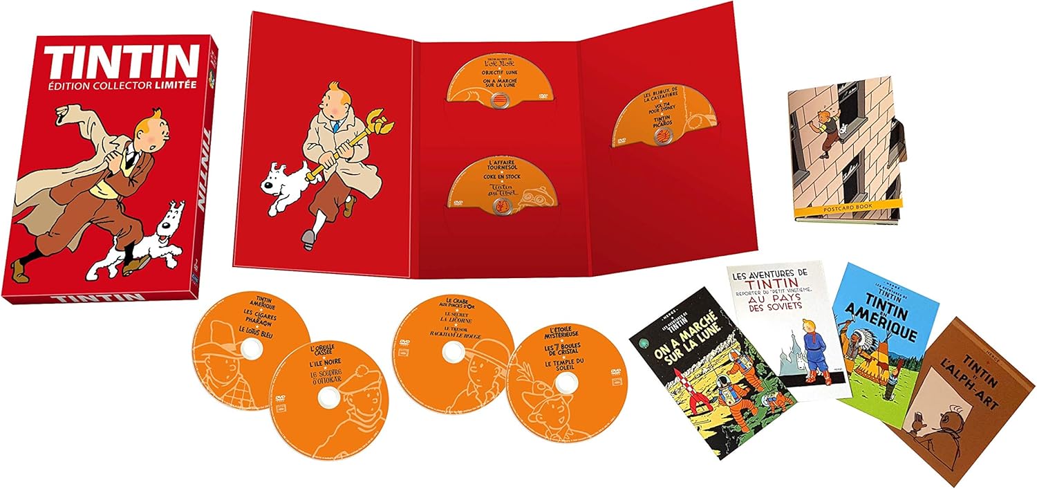 Tintin-Coffret Grand Format [Édition Collector Limitée]