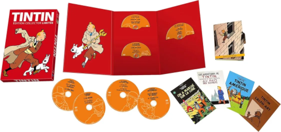 Tintin-Coffret Grand Format [Édition Collector Limitée]