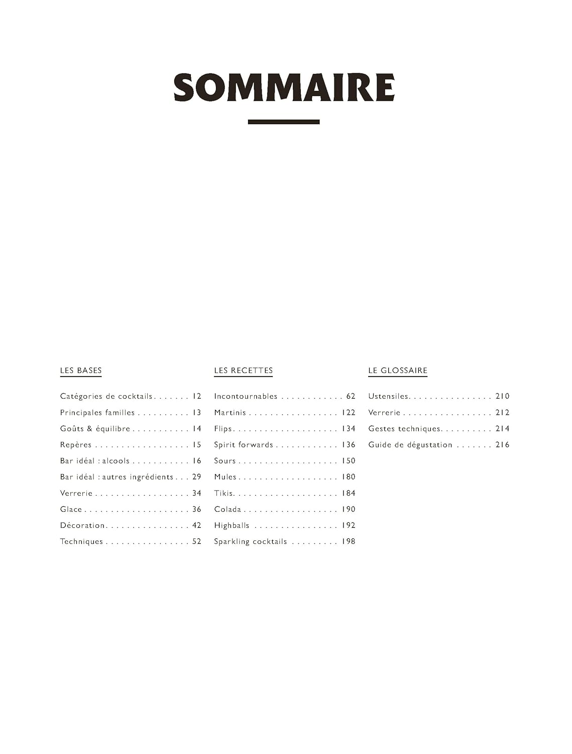 Le grand manuel des cocktails