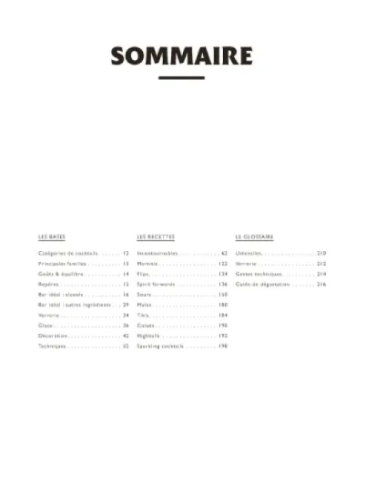 Le grand manuel des cocktails